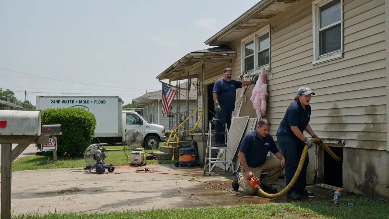 Water Damage Repair in Melvin, IL near me